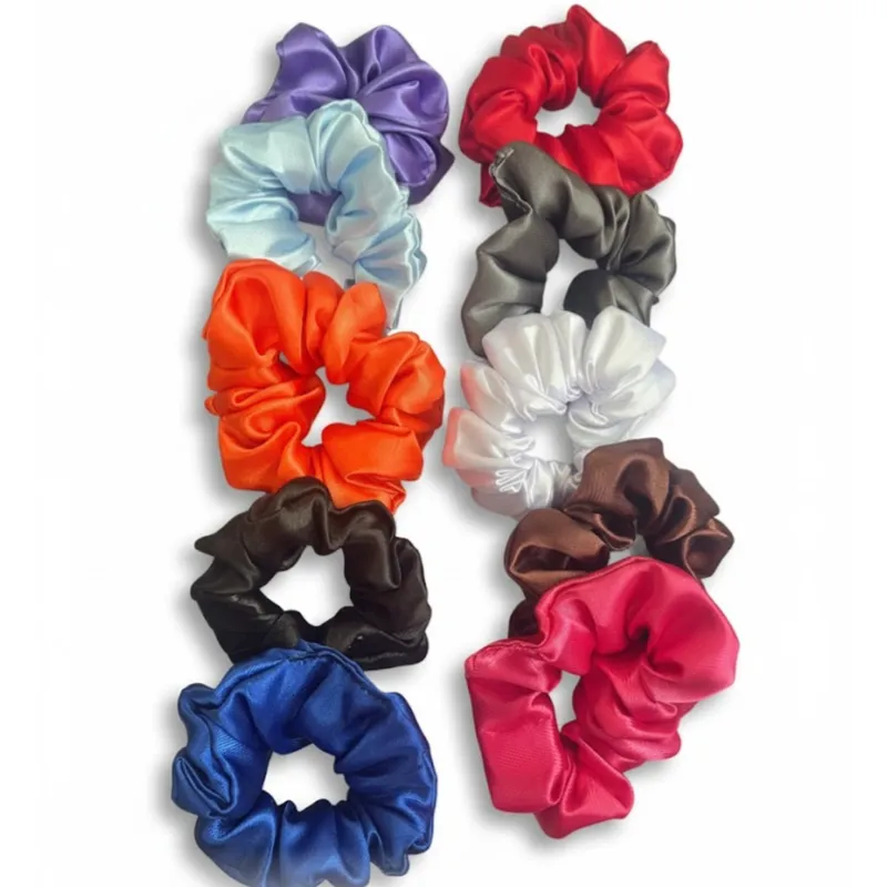 Scrunchies de Seda 