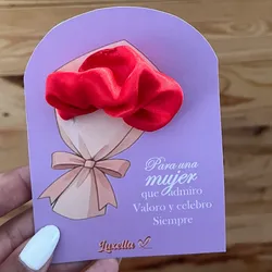 Tarjeta Scrunchie