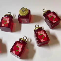 Tarritos de vidrio mermelada de fresa 