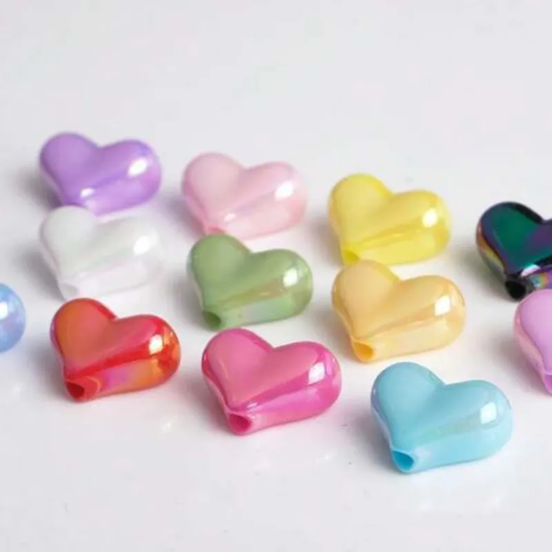 Corazones esmaltados 