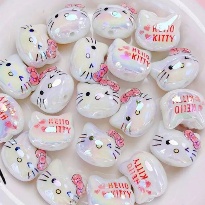 Cuenta de cerámica . Hello Kitty