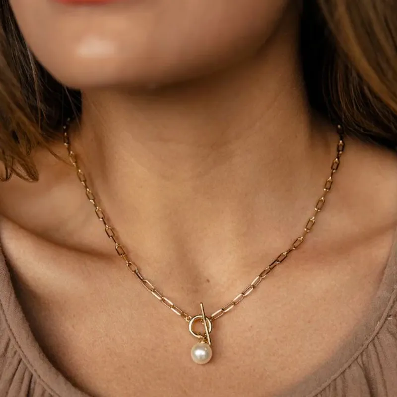 Eslabonado con perla