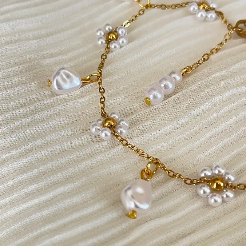 Pulsera perlada 