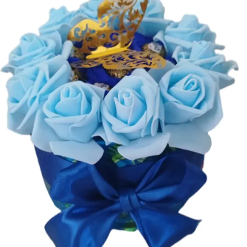 Areglo Floral Azul