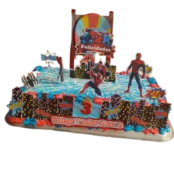 Cake Bandeja Rectangular con Temática