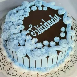 Cake con Cobertura de Chocolate 