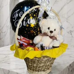 Cesta con Peluche