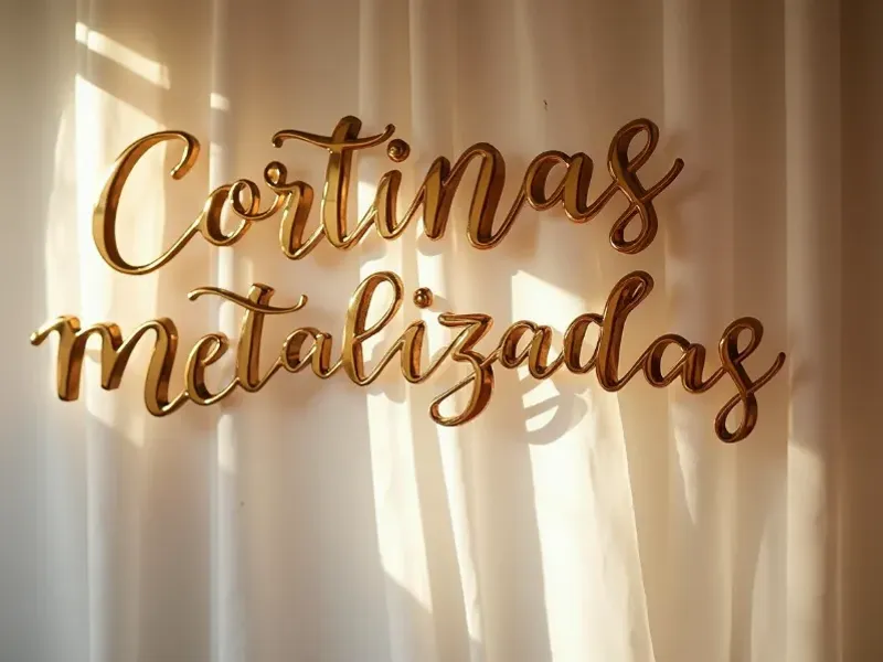 Cortinas Metalizadas