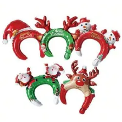 Diademas Inflables Navideñas
