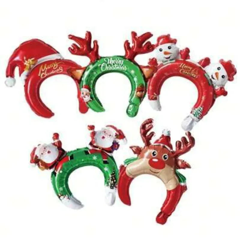 Diademas Inflables Navideñas