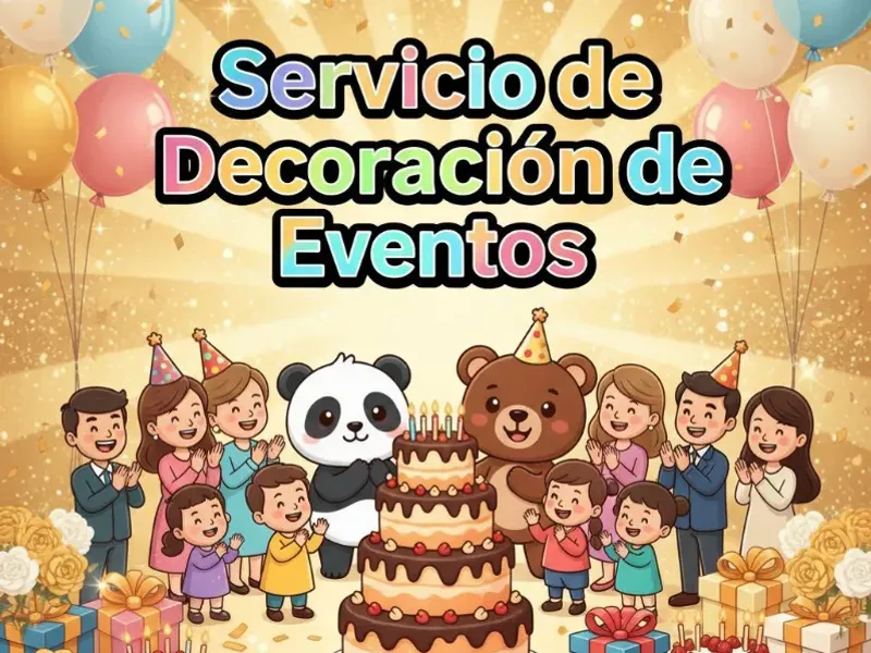 Servicio de Decoración de Eventos 