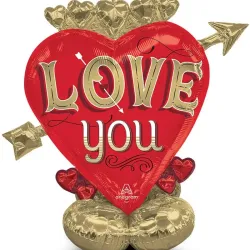 Globo de Corazón 3D