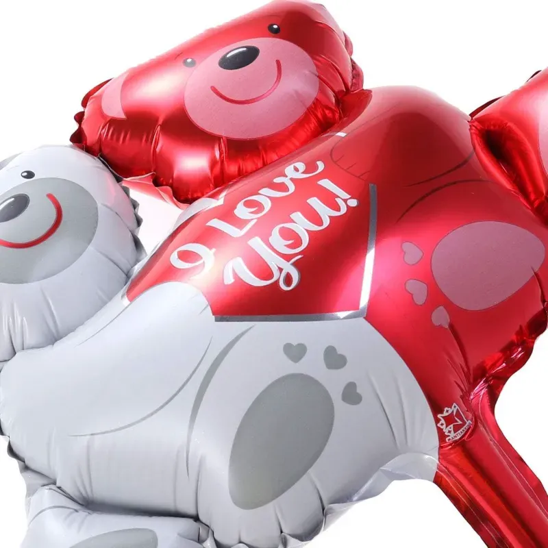 Globo Oso Corazón