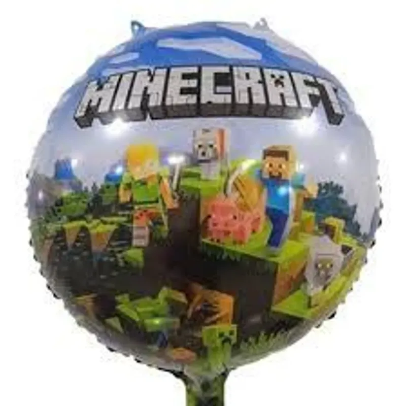 Globo Temático Minecraft