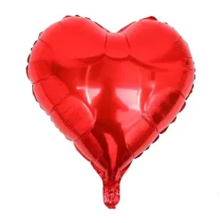 Globos de Corazón Rojo 10 pulgadas