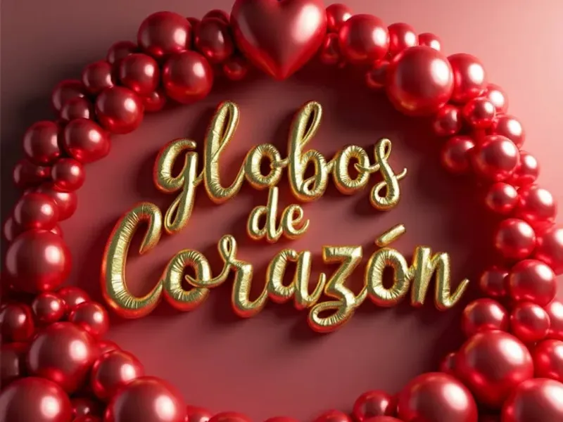 Globos de Corazón