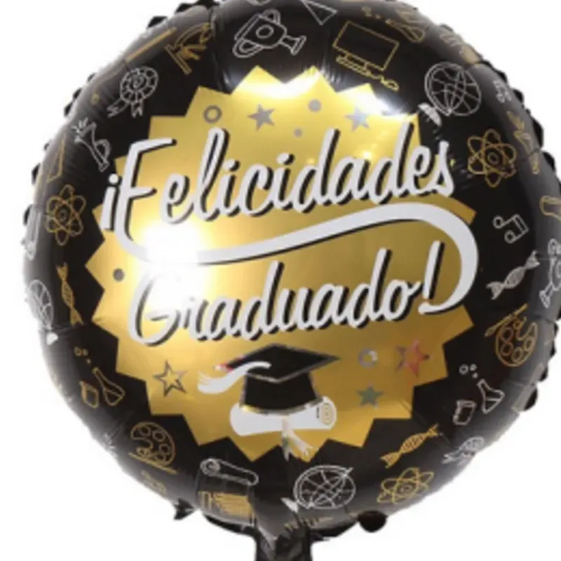 Globos Felicidades Graduado