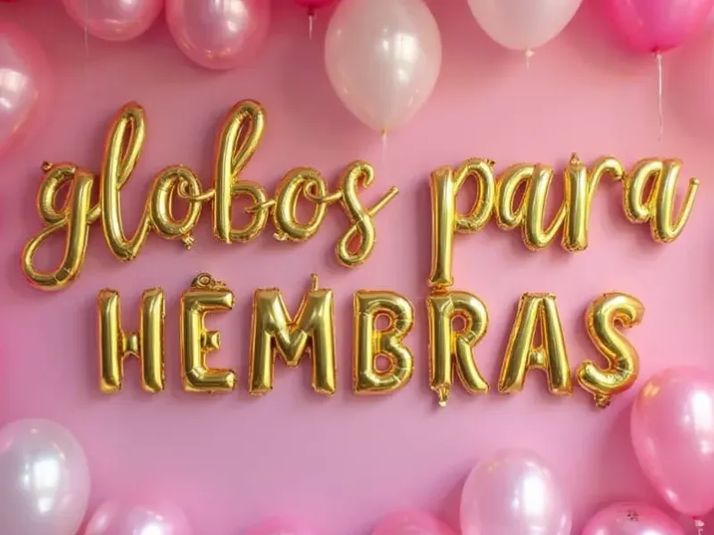 Globos Temáticos para Hembras