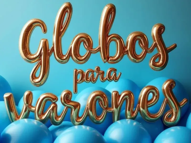 Globos Temáticos para Varones