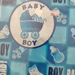 Mantel para Baby Shower Boy