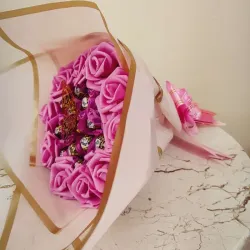 Mini Luxury Bouquet Rosa