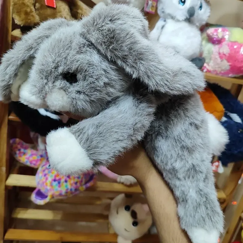 Peluche Conejo Gris