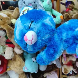 Peluche Gato Azul