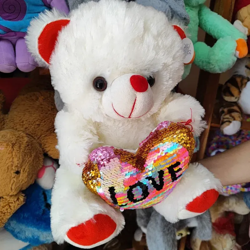 Peluche Oso Corazón Modelo 7