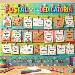 Postal para Dedicatoria