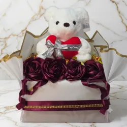 Regalo Sorpresa "Bordeaux Roses"