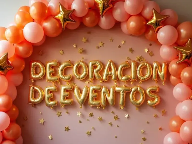 Servicio de Decoración de Eventos 