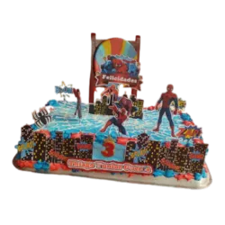 Cake Bandeja Rectangular con Temática
