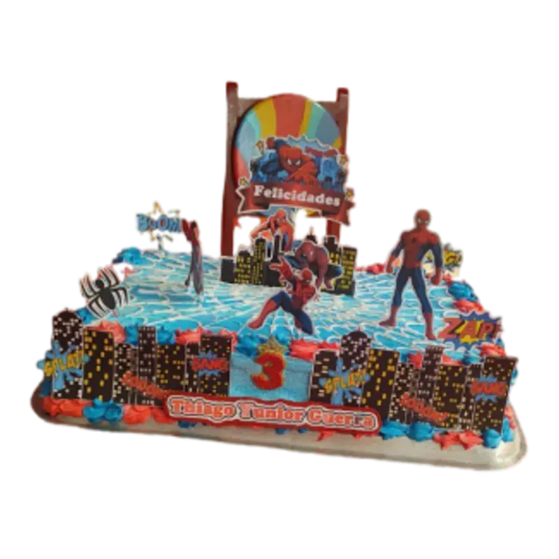 Cake Bandeja Rectangular con Temática