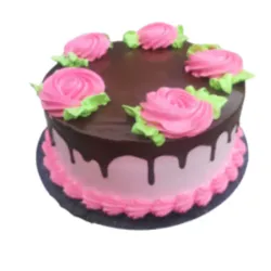  Cake con Cobertura de Chocolate