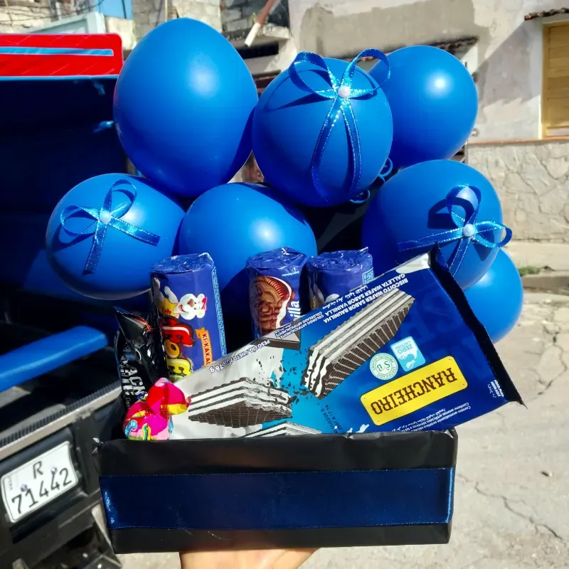Caja rellena de Confituras 