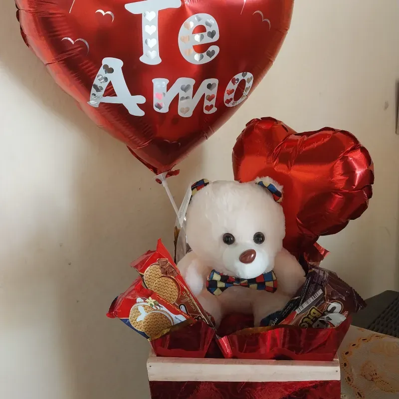 Caja rellena