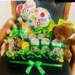 Caja rellena para papa