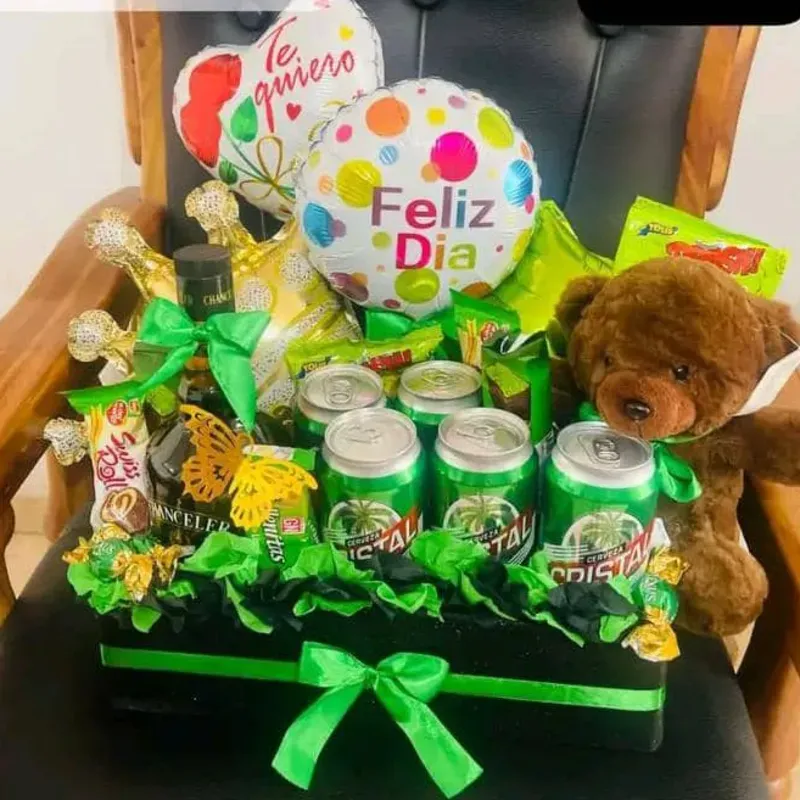 Caja rellena para papa