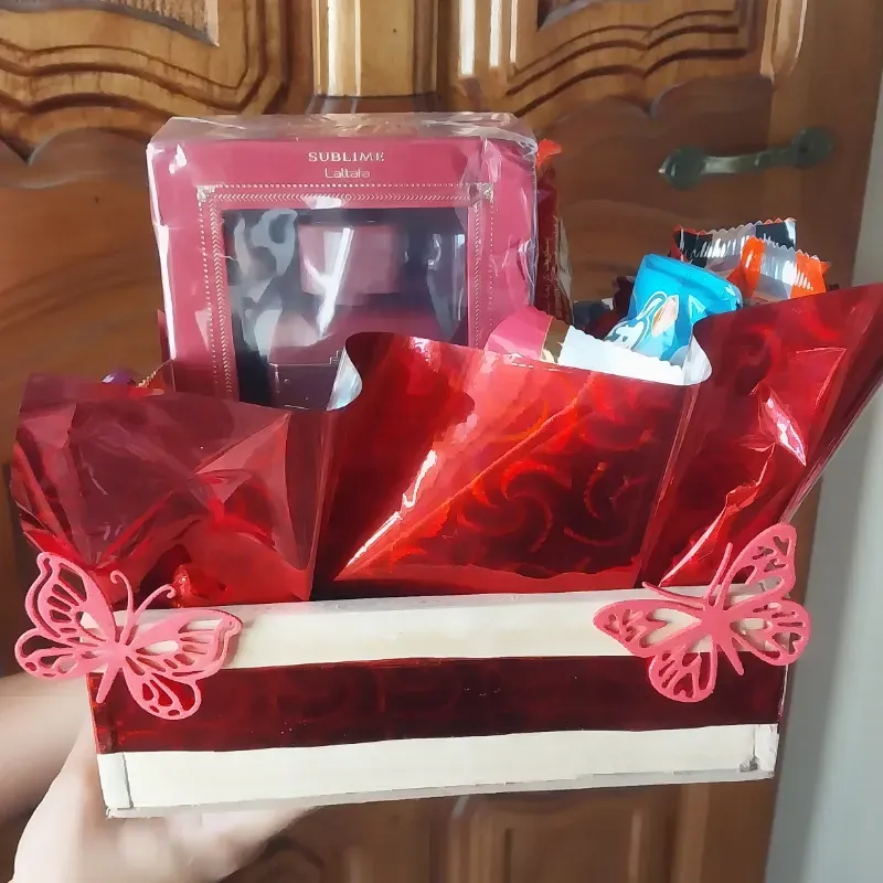 Caja rellena