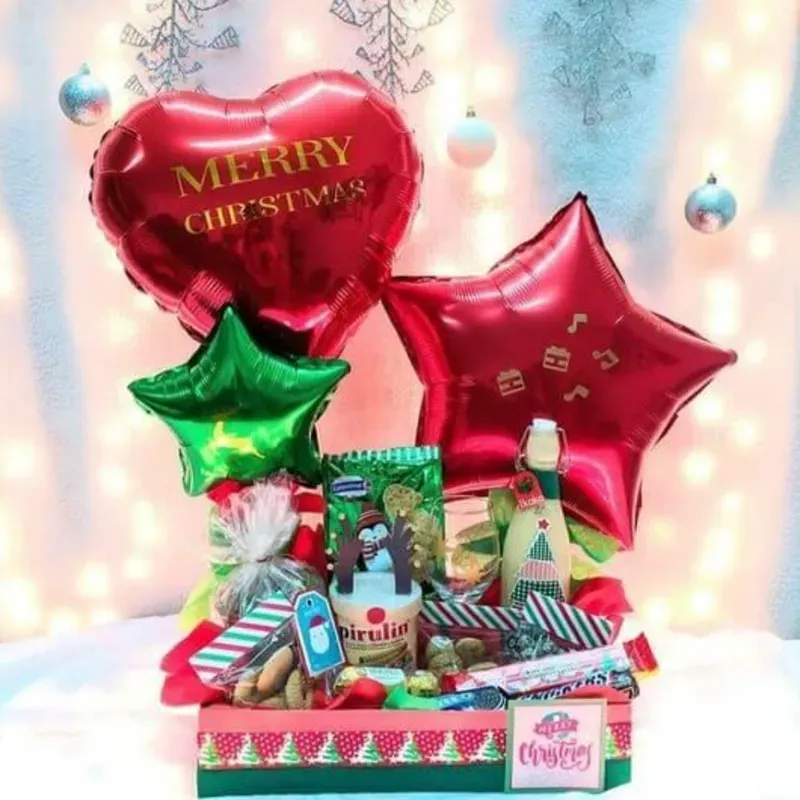 🎅❄️Cesta Rellena de Navidad 🎁☃️