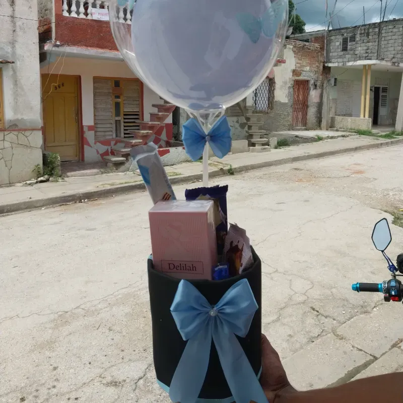 Cesta rellena 