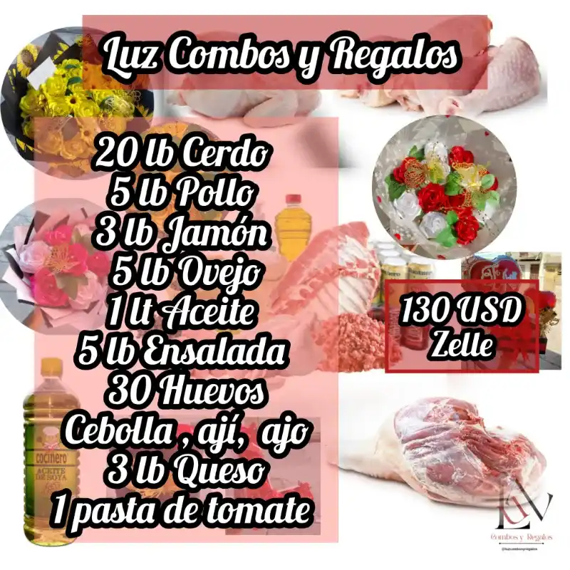 Combo de Productos Alimenticios 