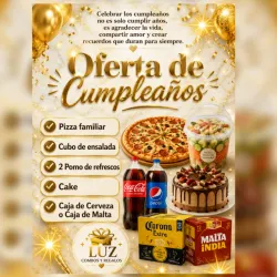 Combo para cumpleaños