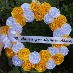 💐Corona de rosas eternas 