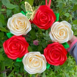 💐Mini Corona de Rosas eternas 