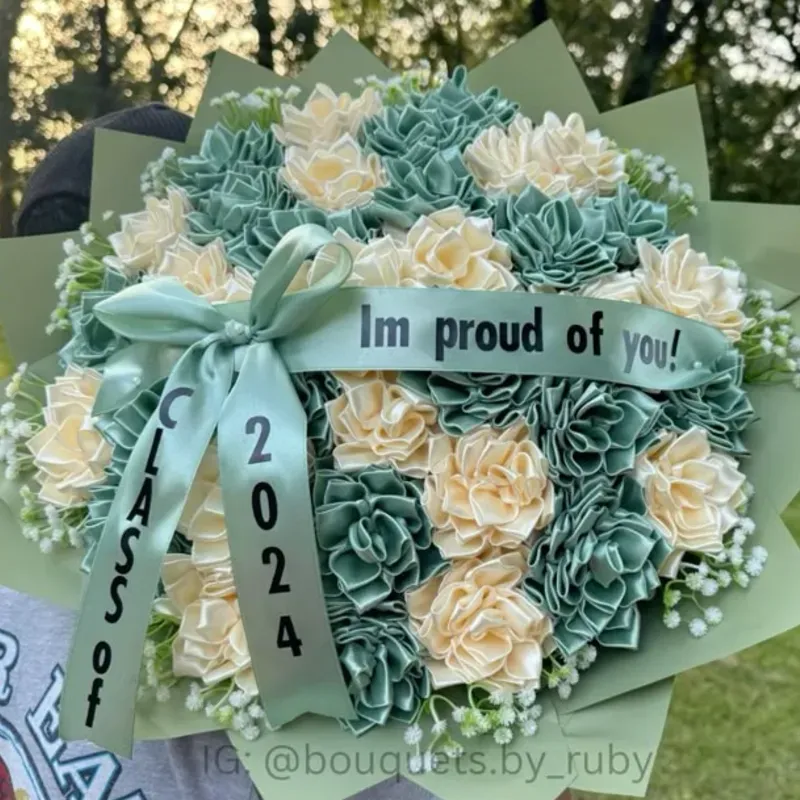 🪷Ramo Buchon de Dalias Eternas 💐