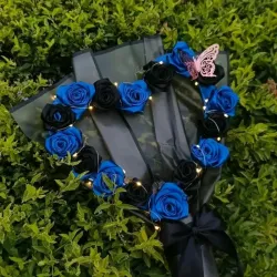 💙🖤Ramo de Corazón🖤💙