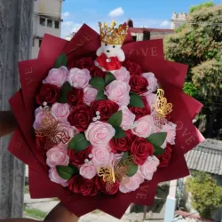 Ramo Buchon de Rosas Eternas 