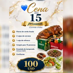 CENA 15 PERSONAS 