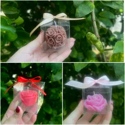 Flores en cajita de acrílico 